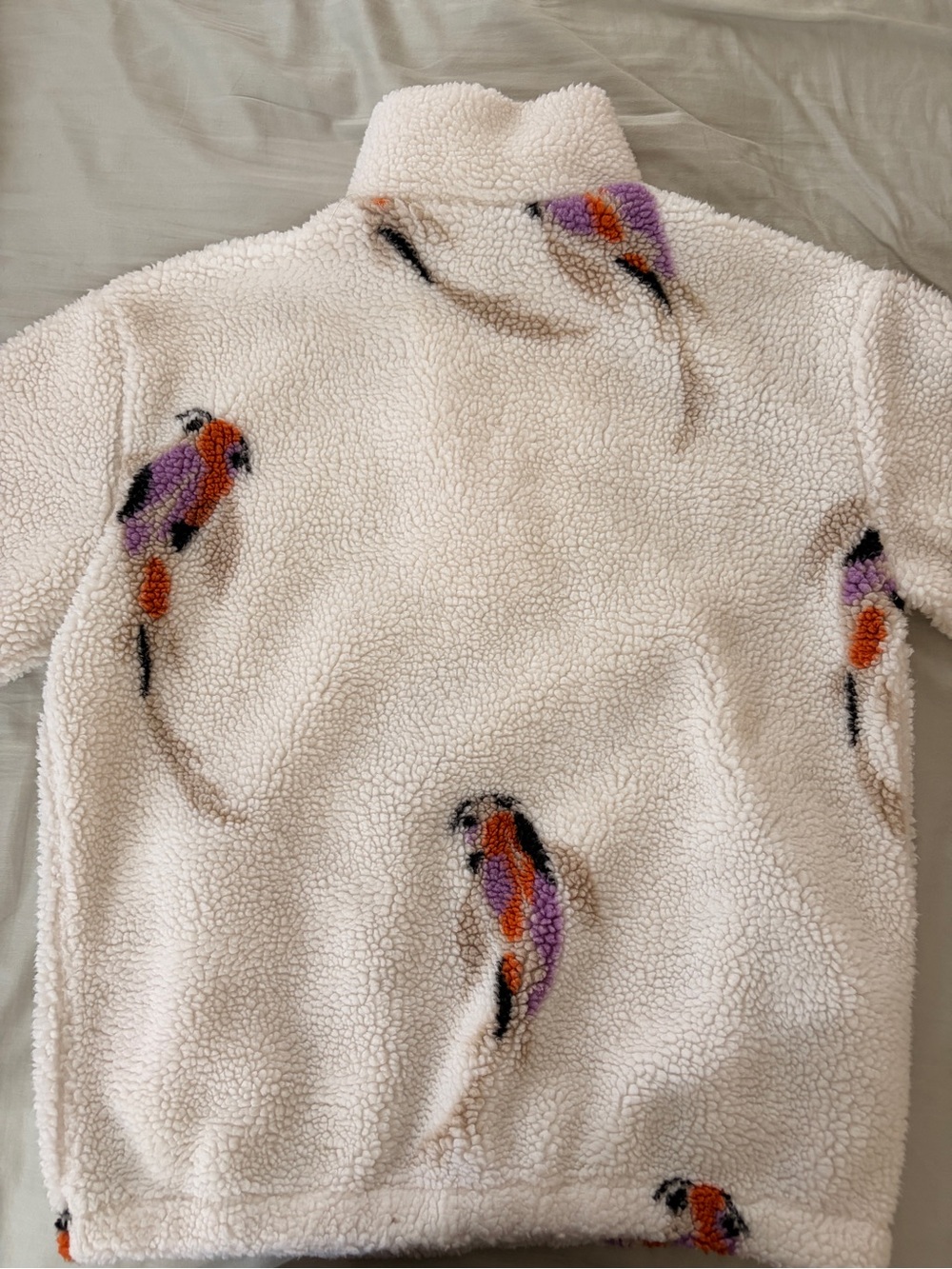 Taylor Swift Speak Now Koi Quarter Zip Sherpa - Small - Picture 2 of 3